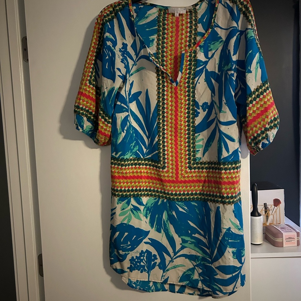 Colorful GLAM Patterned Dress - Picture 1 of 3